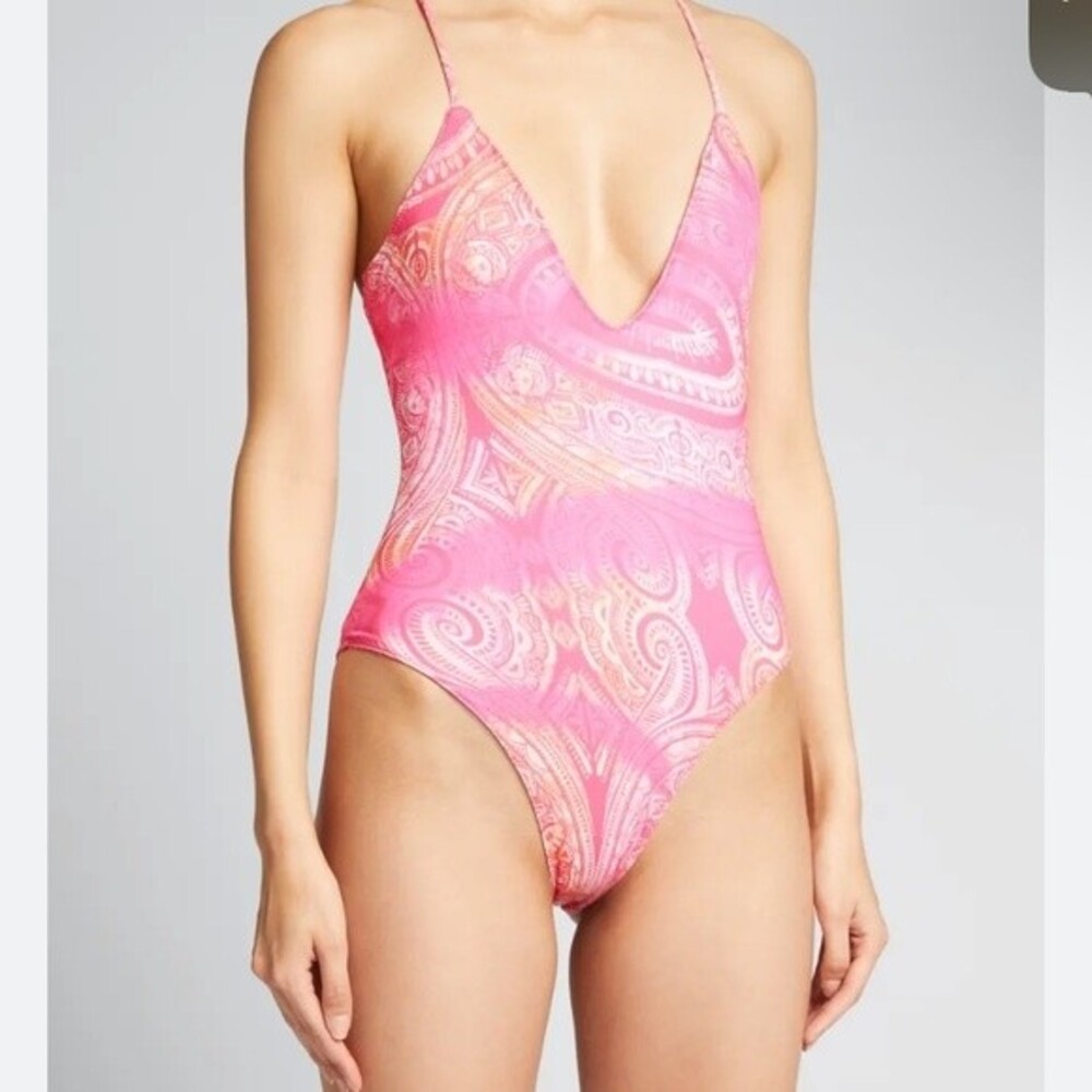 NWT Ramey Brook Zuma Reversible Plunge One Piece